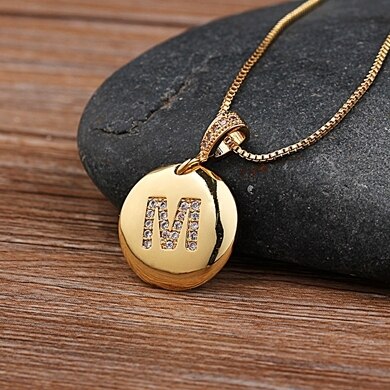 Fashion 26 Letters Pendant Necklace