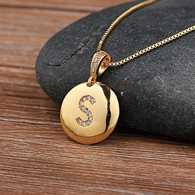 Fashion 26 Letters Pendant Necklace