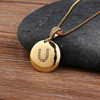 Fashion 26 Letters Pendant Necklace