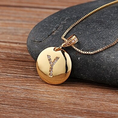 Fashion 26 Letters Pendant Necklace