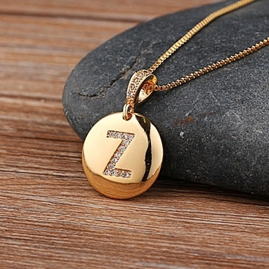 Fashion 26 Letters Pendant Necklace