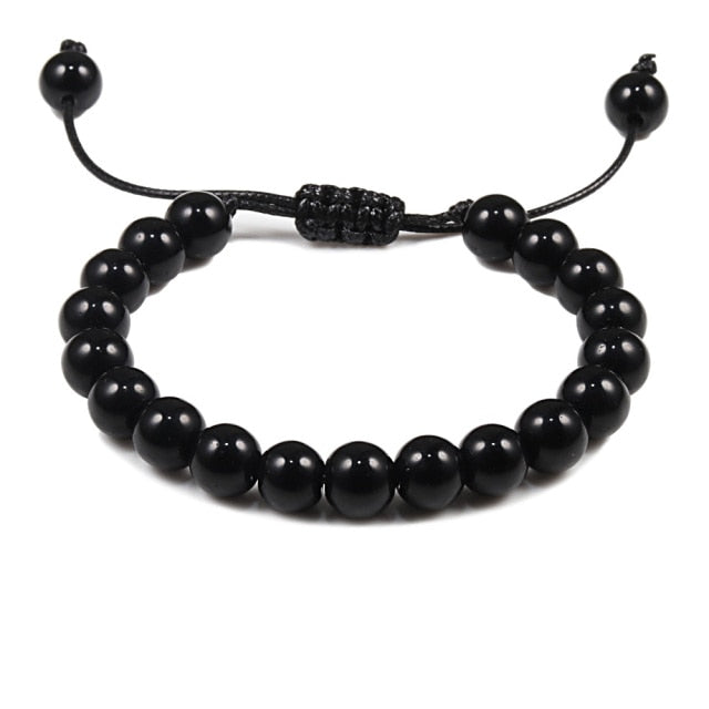 8mm Tiger Eye Stone Beads Bracelet