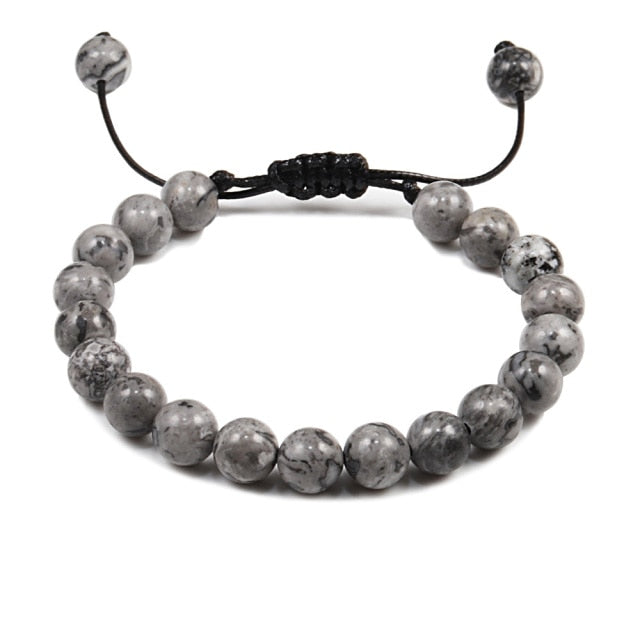 8mm Tiger Eye Stone Beads Bracelet