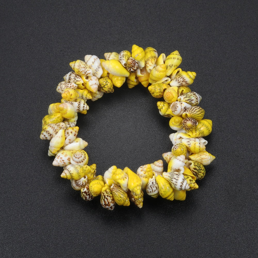 Hot Conch Shell Elastic Bracelet For Women