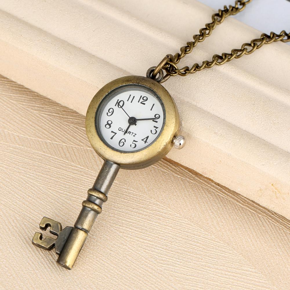 Antique Sewing Machine Quartz Pocket Watch