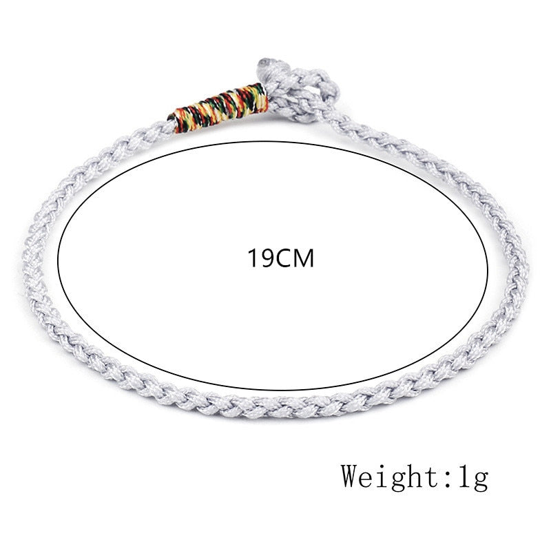 Five Colors Handmade Tibetan Buddhist  Bracelets