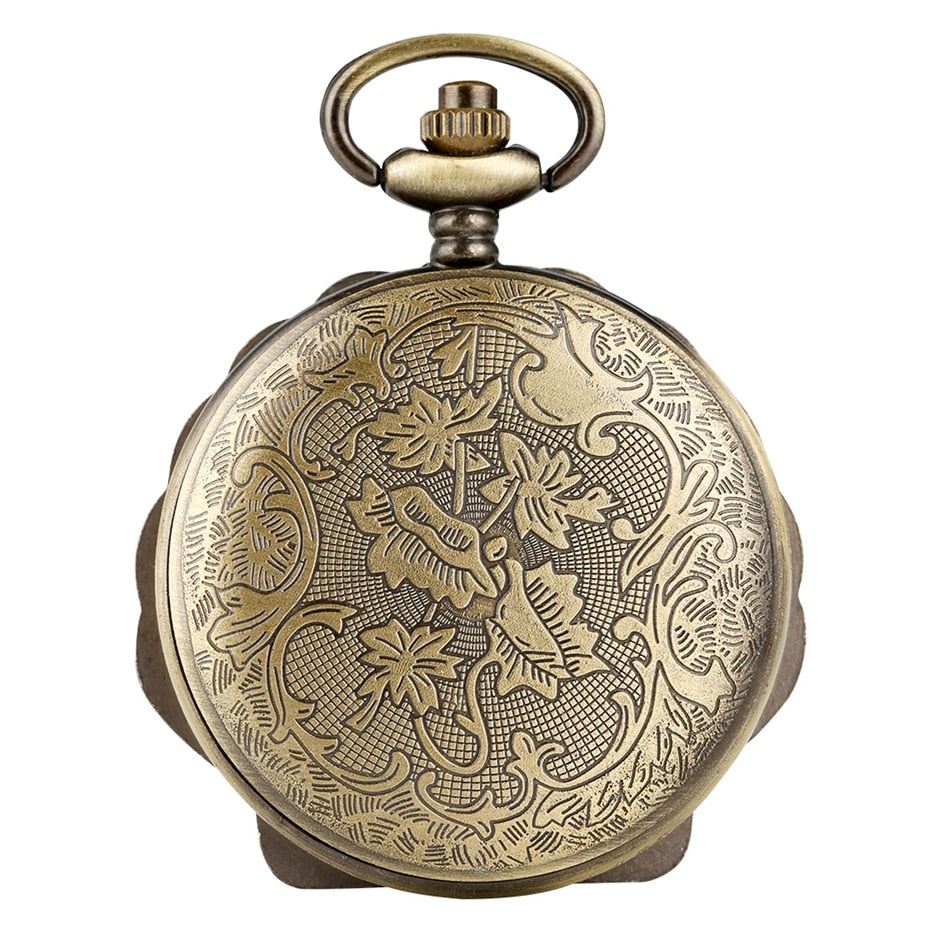 New Fashion Mermaid Shell Pocket Watch