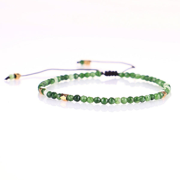 Pulseras de piedra natural de lapislázuli y ojo de tigre para enredar