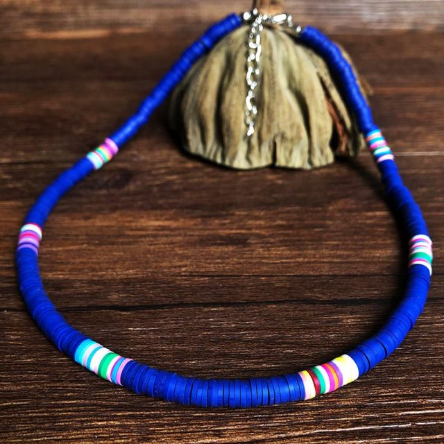 New Fashion 6mm Soft Pottery Choker Necklace