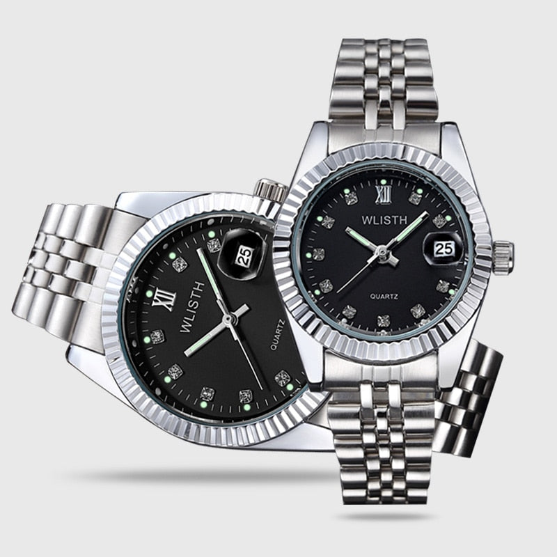 calendar steel band men's watch women's watch couple Watch