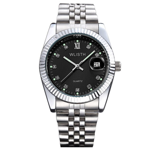 calendar steel band men's watch women's watch couple Watch