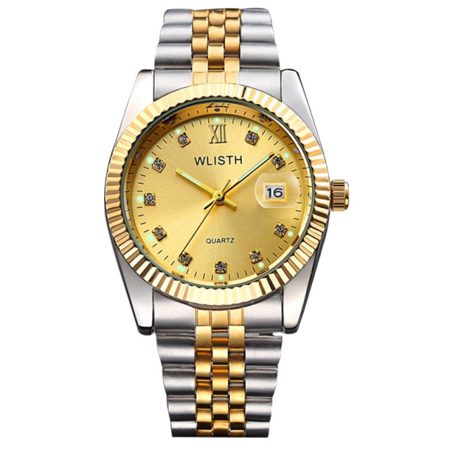 calendar steel band men's watch women's watch couple Watch