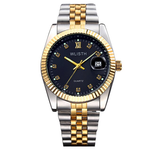 calendar steel band men's watch women's watch couple Watch