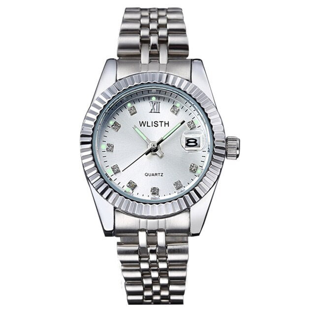 calendar steel band men's watch women's watch couple Watch