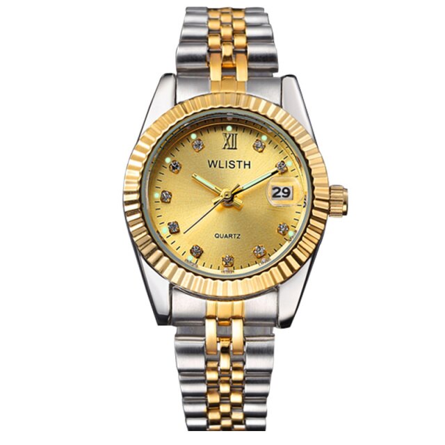calendar steel band men's watch women's watch couple Watch