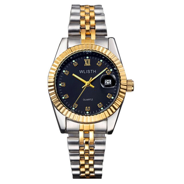 calendar steel band men's watch women's watch couple Watch