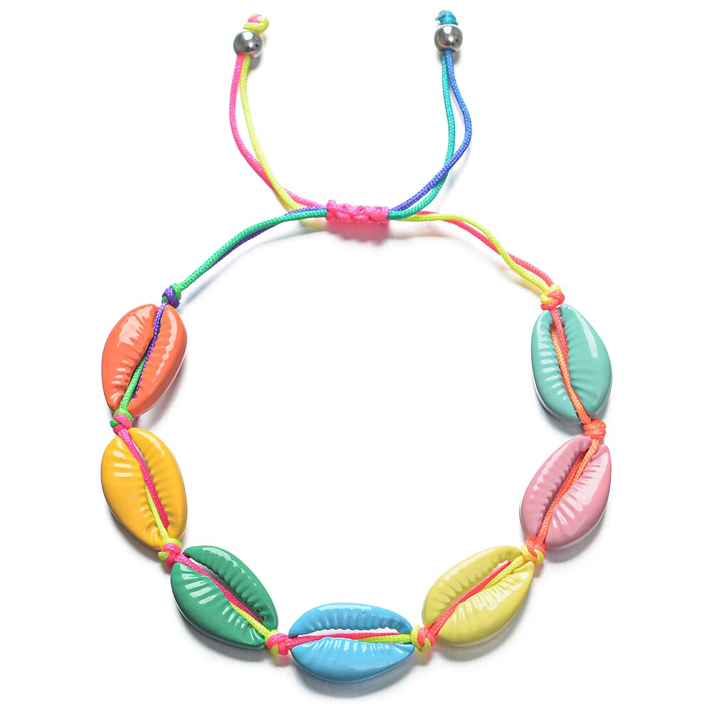 Handmade Shell Made of Alloy Material Bracelet