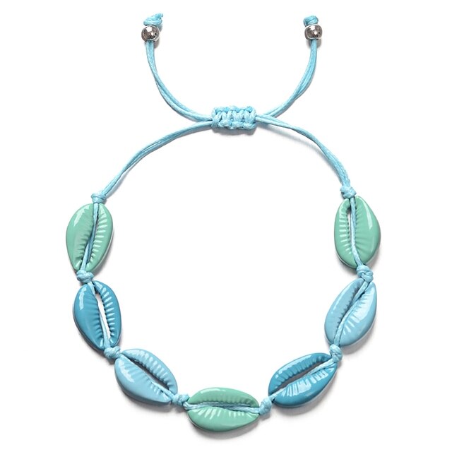 Handmade Shell Made of Alloy Material Bracelet