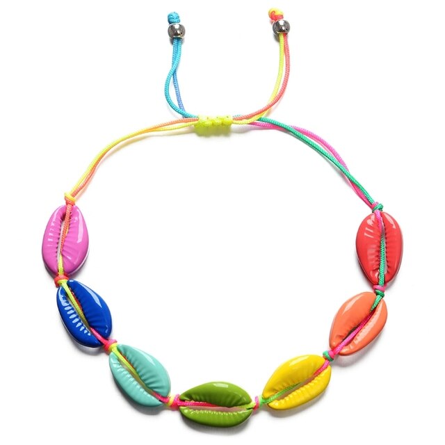 Handmade Shell Made of Alloy Material Bracelet