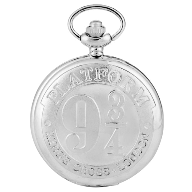 Bronze Full Hunter Necklace Pendant Clock Pocket Watch
