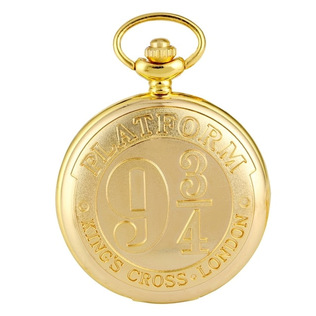 Bronze Full Hunter Necklace Pendant Clock Pocket Watch