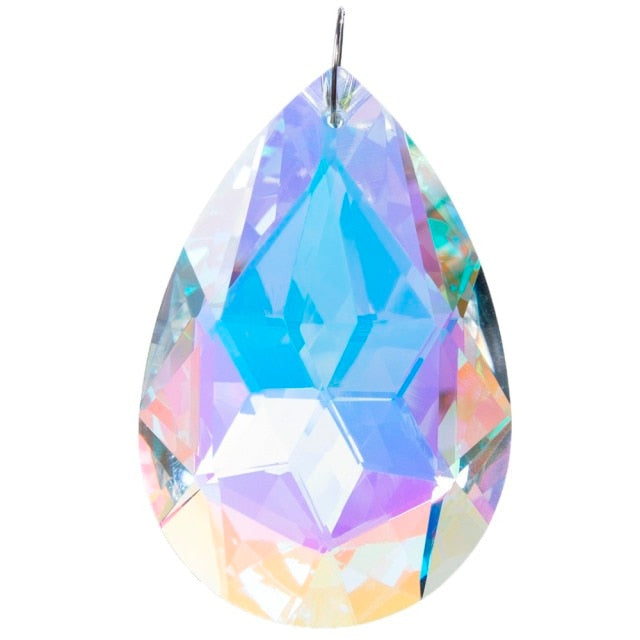 Hanging Crystal Prism Suncatcher Rainbow Windows Decoration AB-Color