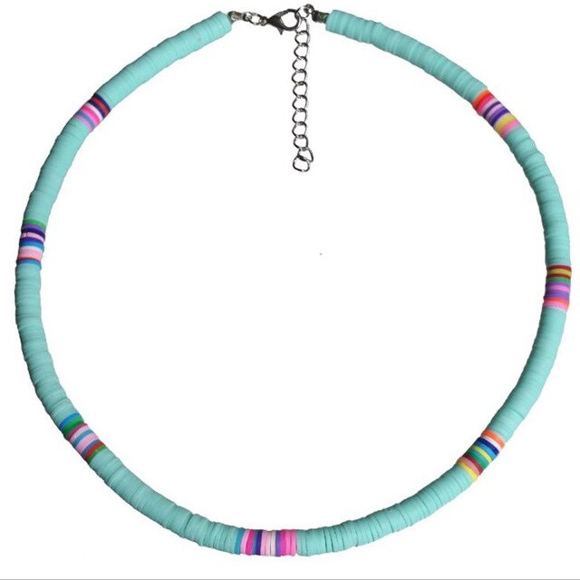 20 Colors Polymer Clay Necklace
