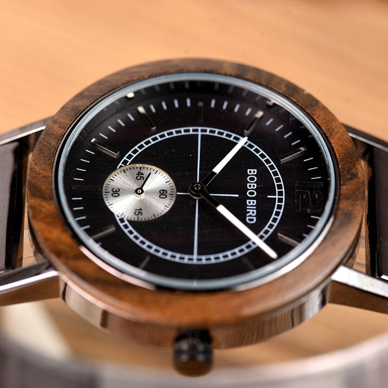 Wooden Men Watches Great Gifts for Lovers