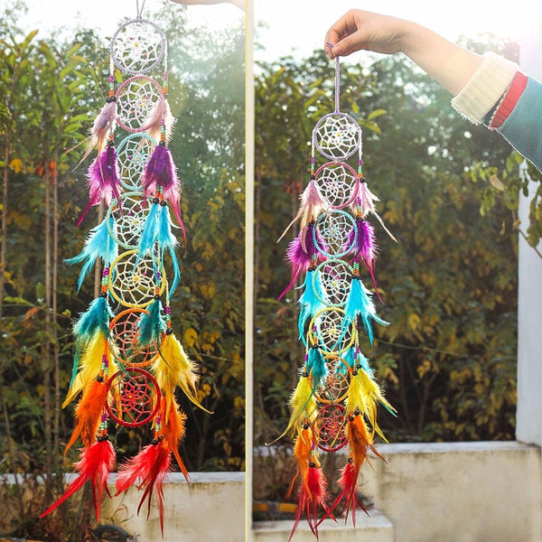 Chakra Dream Catcher Chandelier Prism Suncatcher