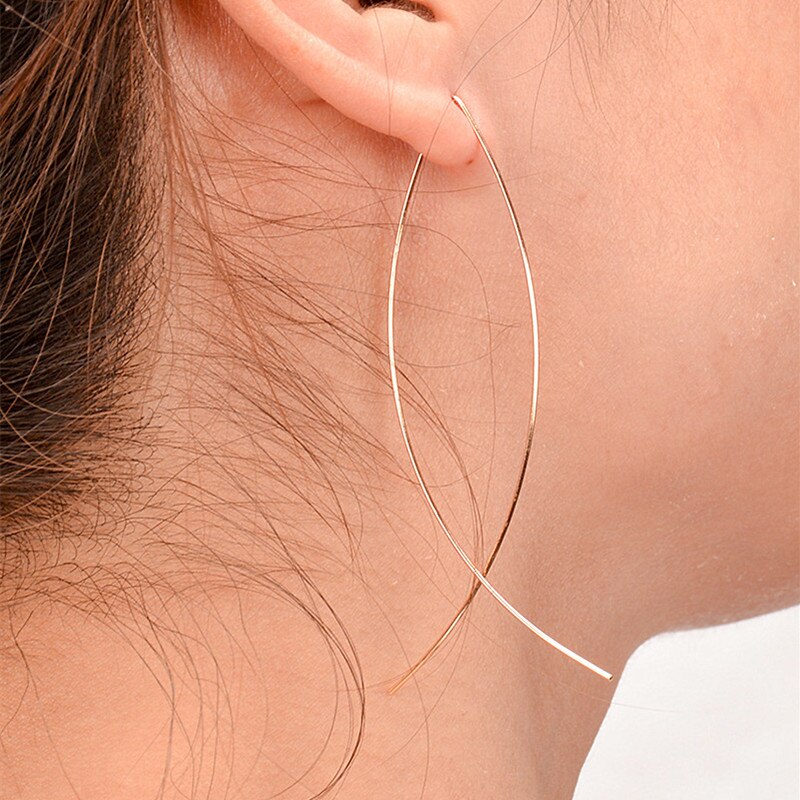 Simplicity Handmade Fish Shaped Drop Earrings for Women