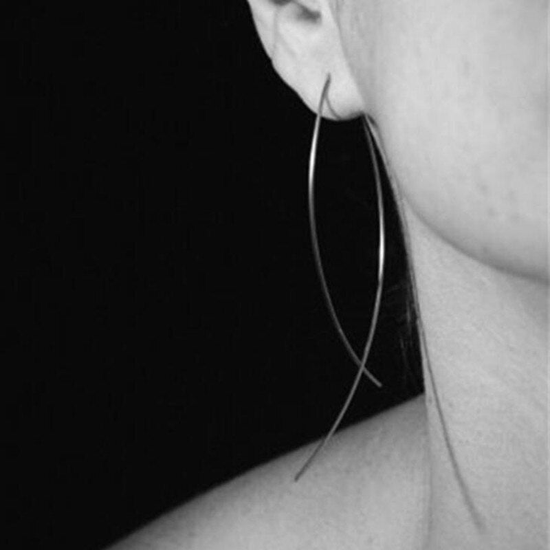 Simplicity Handmade Fish Shaped Drop Earrings for Women