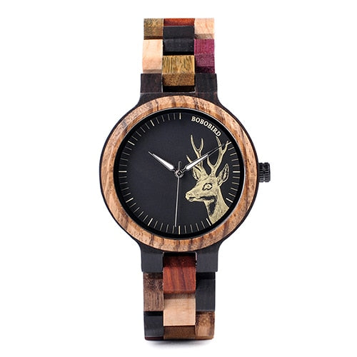 Wooden Couple Watch