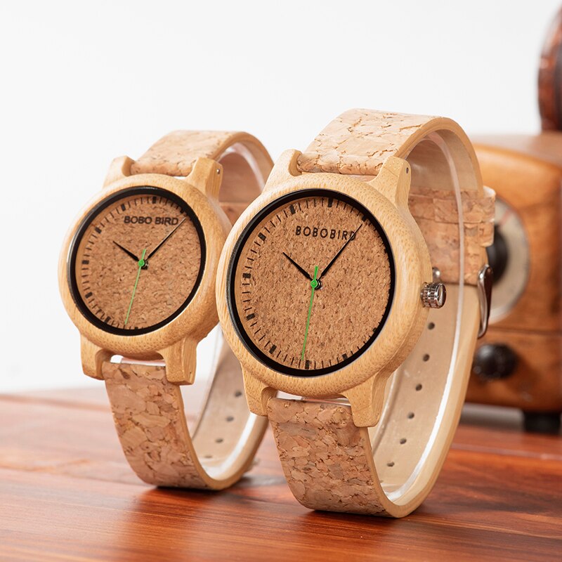 Simple Design Couple Watch Wood Wristwatch Men