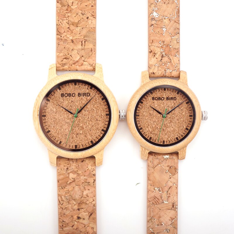 M12 Bamboo Wood Quartz Watch