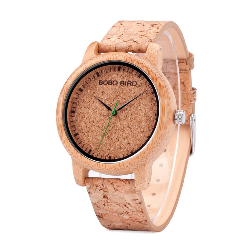 M12 Bamboo Wood Quartz Watch