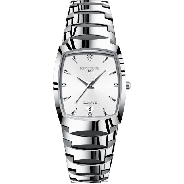 Calendar Minimalist Luminous Hands Waterproof Wristwatch