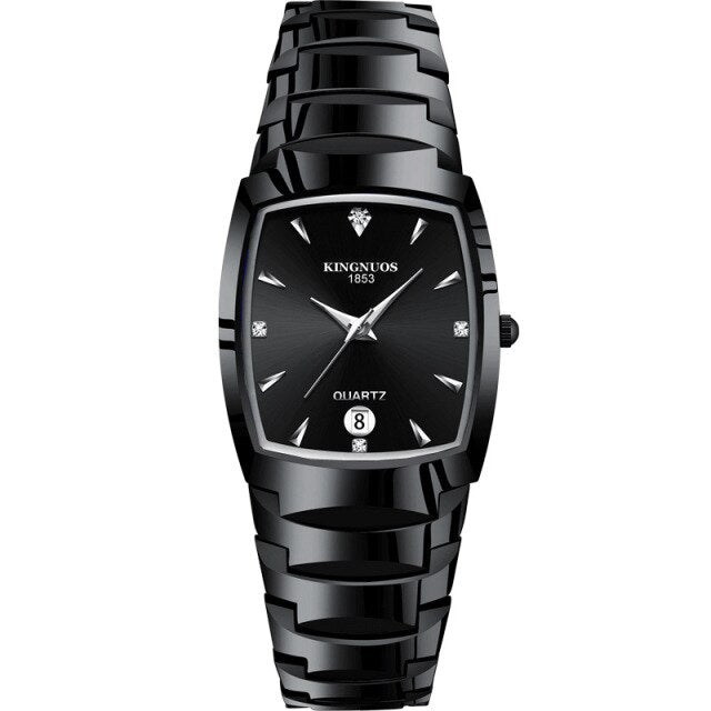 Calendar Minimalist Luminous Hands Waterproof Wristwatch