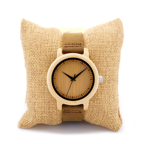 Bamboo Couples  Handmade Natural Wood Luxury Wristwatches
