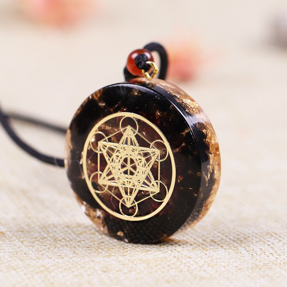 Orgonite Aura  -Amulet Necklace