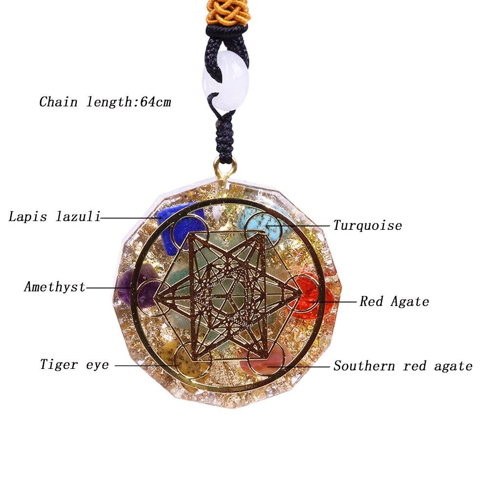 7 Chakra Reiki  Pendan