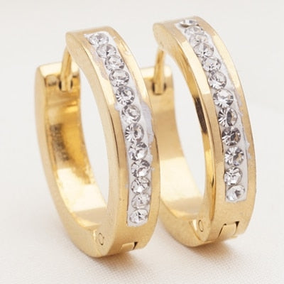32 Pairs Different Style Small Circle Hoop Earrings