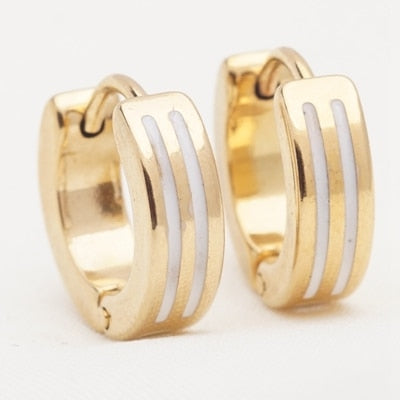32 Pairs Different Style Small Circle Hoop Earrings
