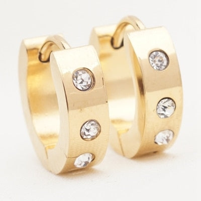 32 Pairs Different Style Small Circle Hoop Earrings