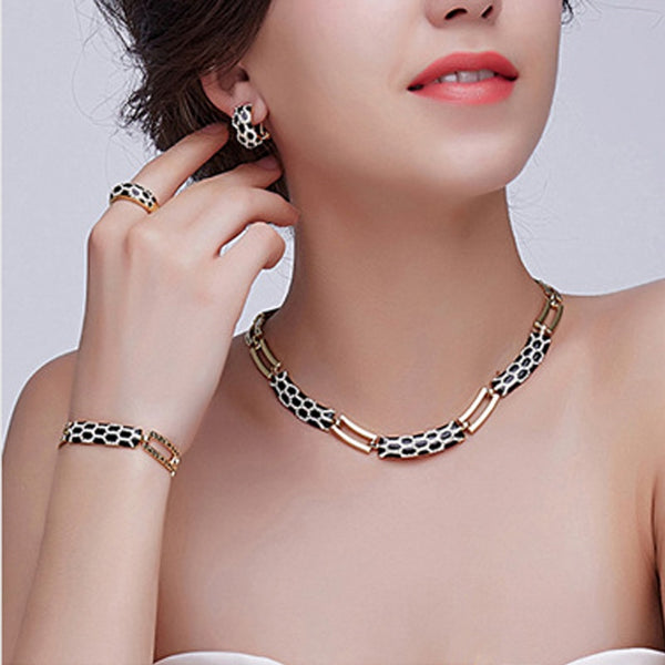 Luxury Bridal Nigerian Wedding African Beads Jewelry Set