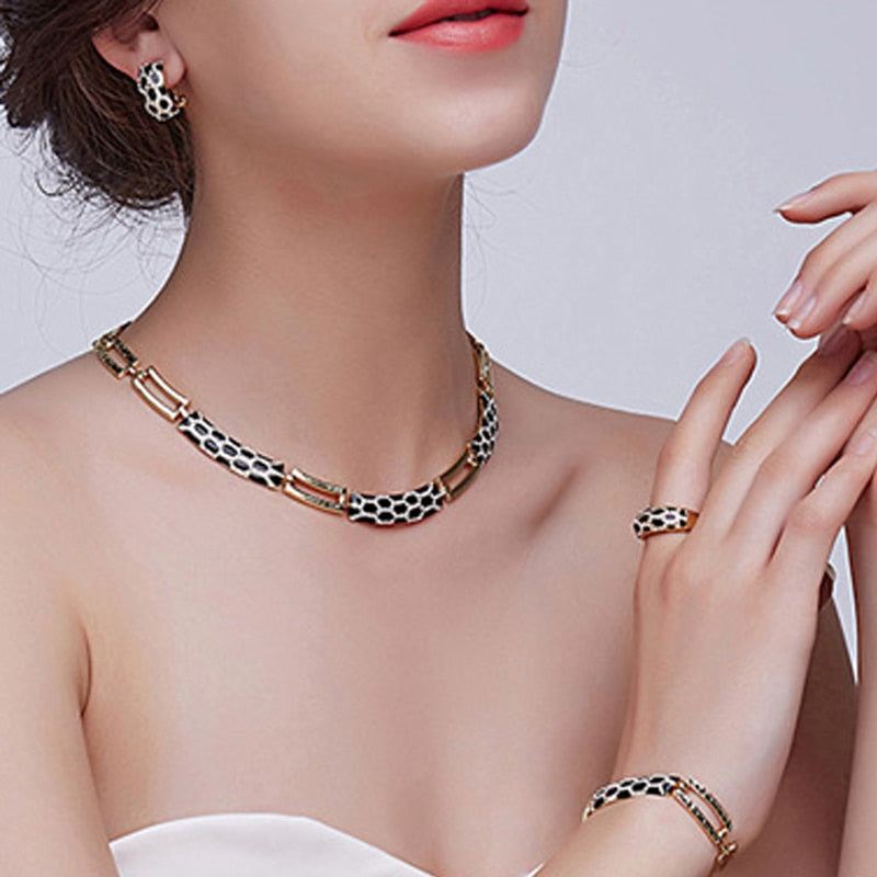 Luxury Bridal Nigerian Wedding African Beads Jewelry Set