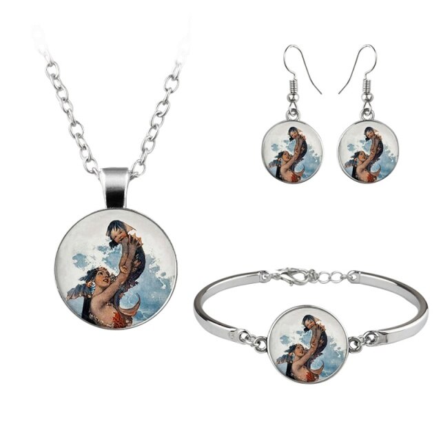 Van Gogh Gustav Klimt Painting Jewelry Sets