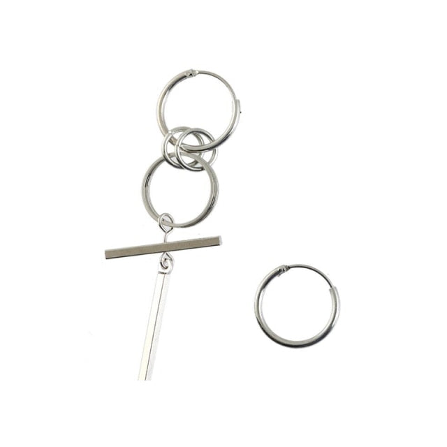 Korean Fashion Style Punk Bangtnn Boys Earrings