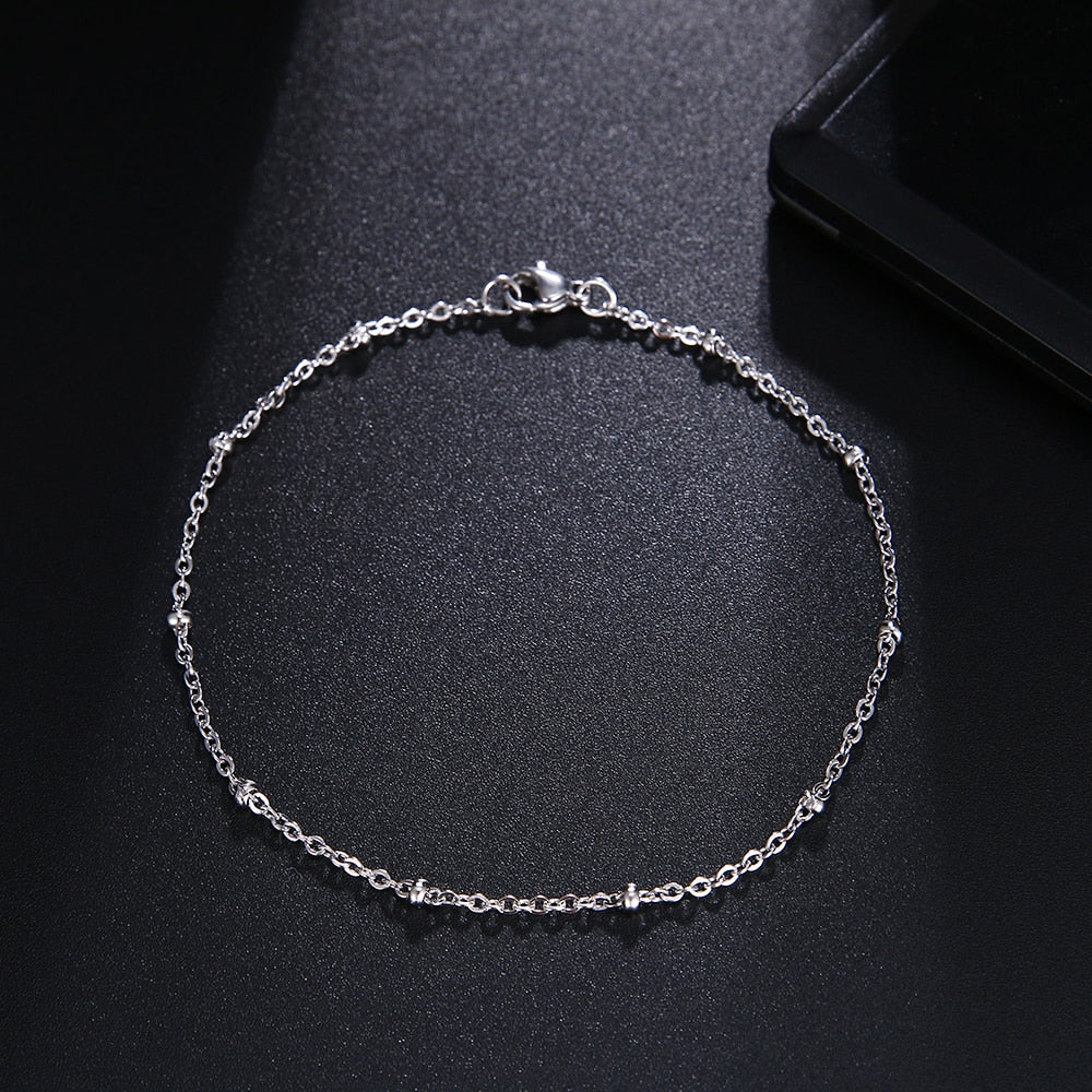 Gold Silver Color For Pendant Gold beads Donot Fade Bracelets For Man