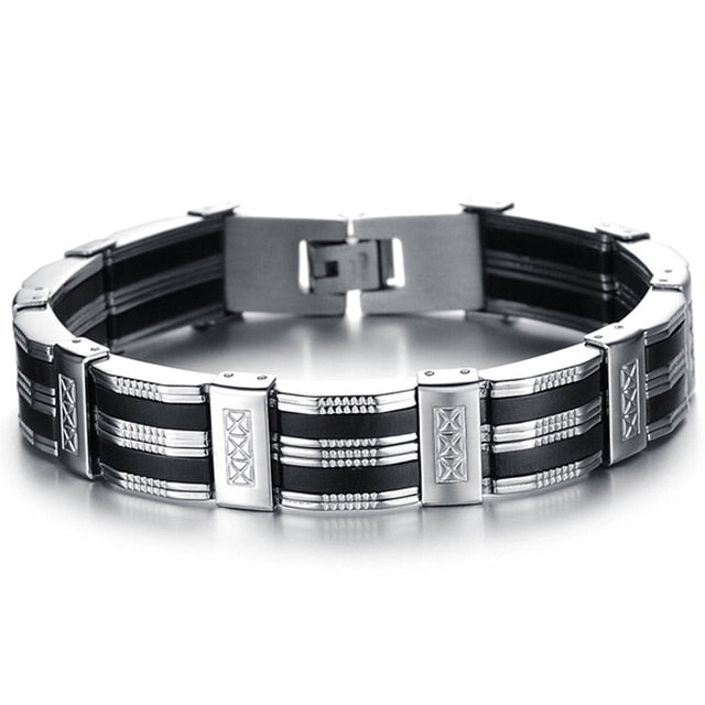 210mm Men's Jewelry Strand Rope Charm Chain Wristband Men's Bracelet