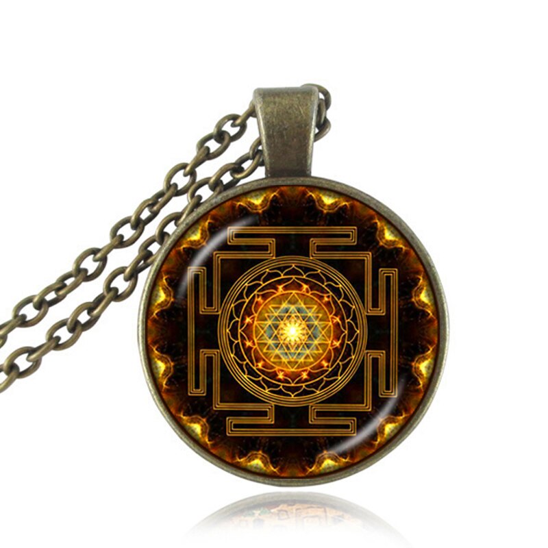 Sri Yantra chakra Necklaces & Pendants